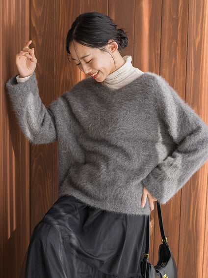 FOX/CASHMEREニット≪手洗い可能≫