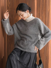 FOX/CASHMEREニット≪手洗い可能≫