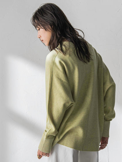 【新色追加】今日の気分で着回せるリバーシブルニット≪手洗い可能≫