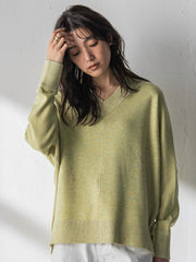 【新色追加】今日の気分で着回せるリバーシブルニット≪手洗い可能≫