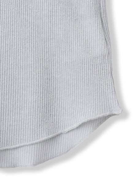 リブスクエアタンクトップ