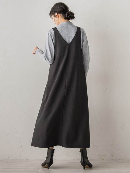 ミックスツイードジャンスカ