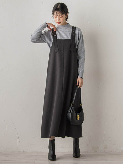 ミックスツイードジャンスカ