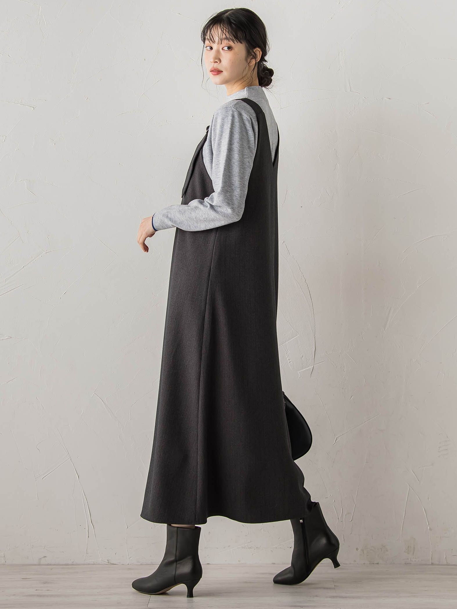 ミックスツイードジャンスカ