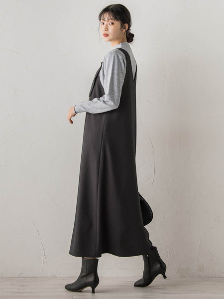 ミックスツイードジャンスカ