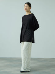 セミシアーオーバーサイズカットソー≪手洗い可能≫