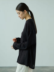 セミシアーオーバーサイズカットソー≪手洗い可能≫