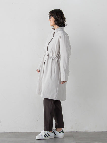 【大きいサイズ】パーテーションダウンロングコート