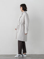 【大きいサイズ】パーテーションダウンロングコート