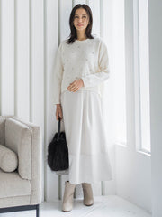 素材切り替えオーガンジースカート