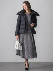 ツイードラメワンピース