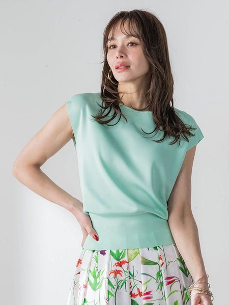 LUCINDA前後2wayパールニット