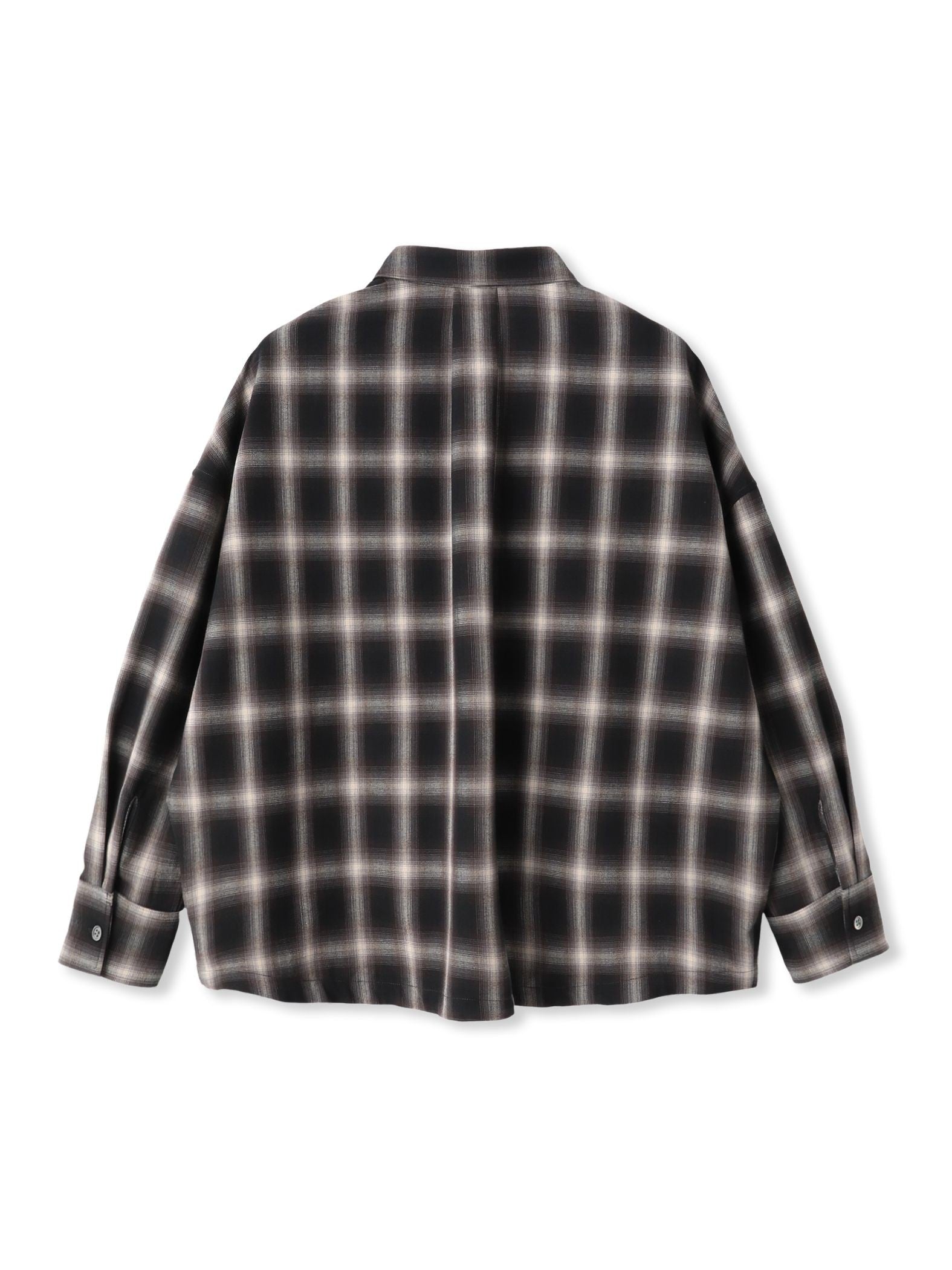 ドロストクロップドシャツ≪洗濯機で洗える≫