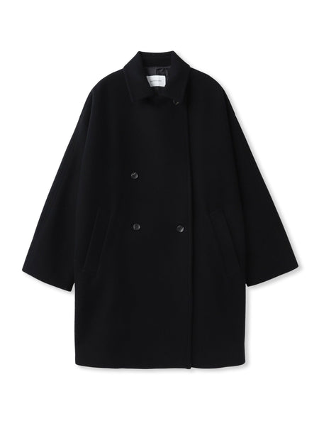 ラムウールダブルカラーコート