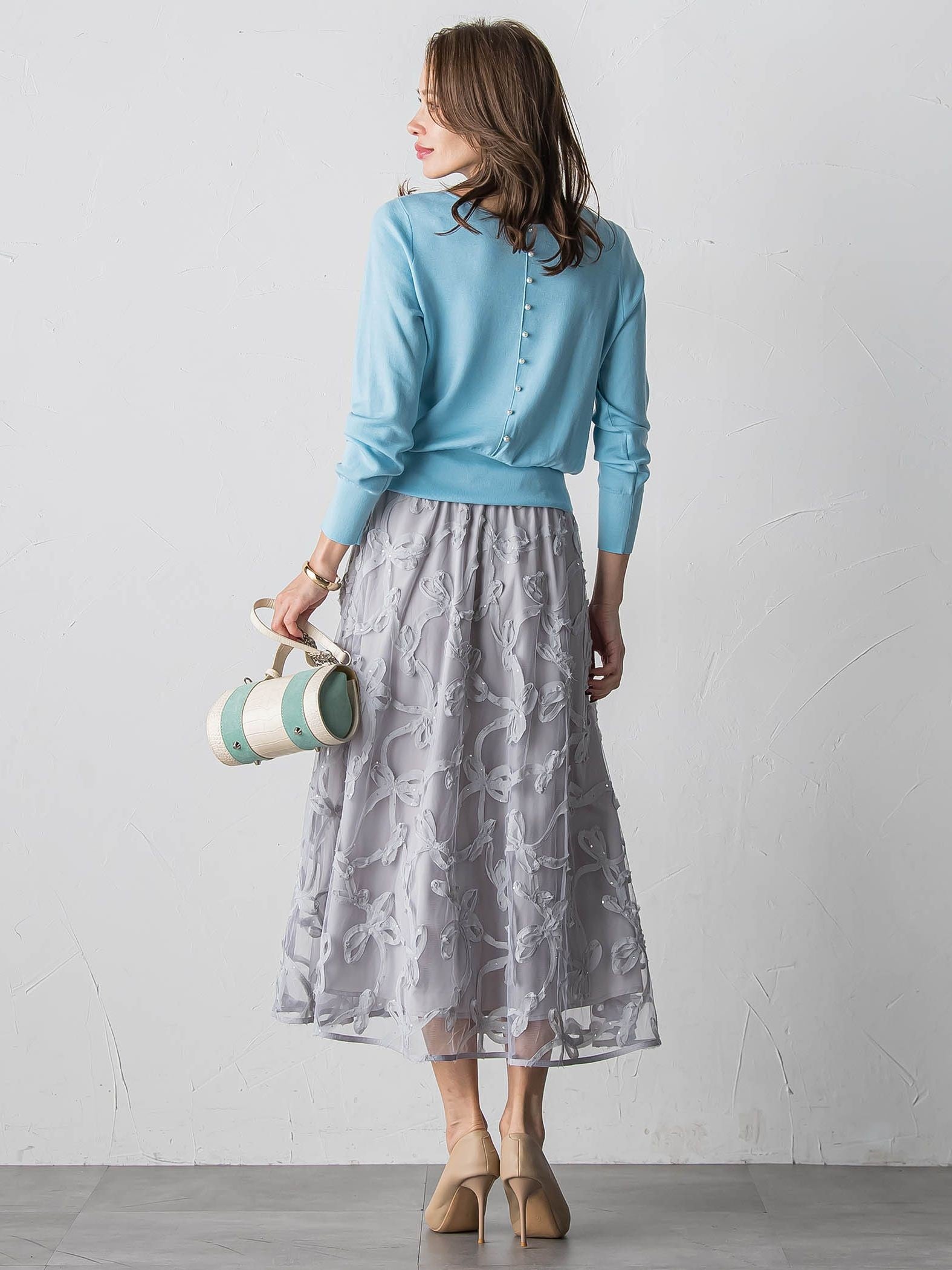 BRISBANE前後2WAYニット≪手洗い可能≫