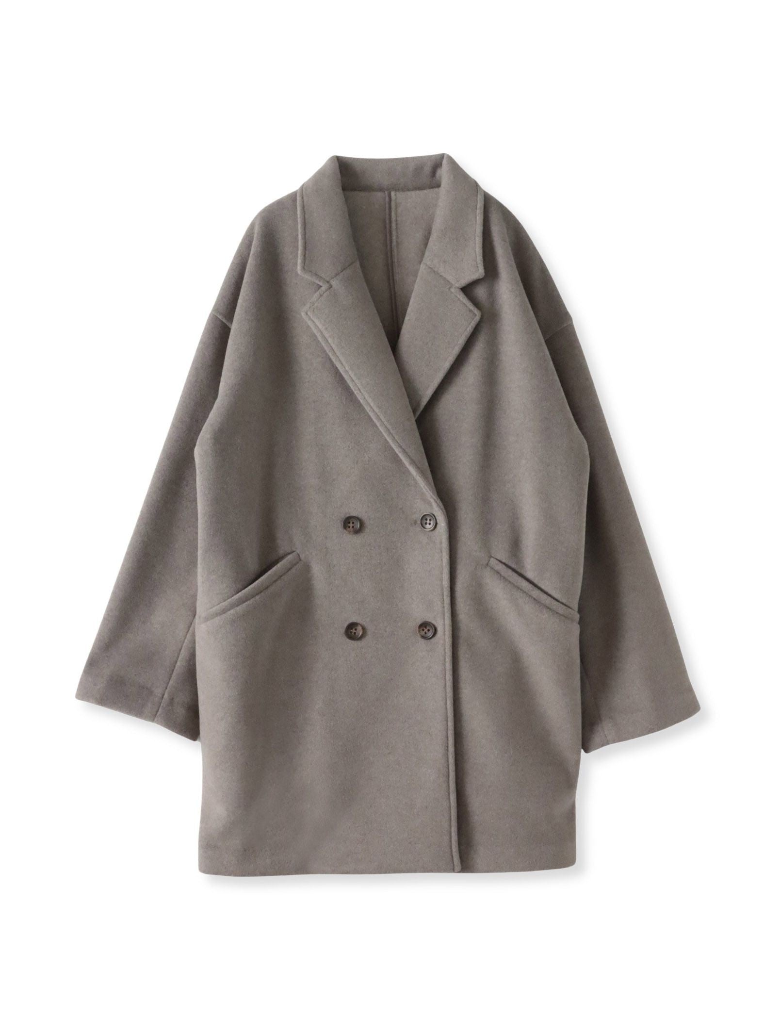 【biyori】ニットビーバーコート