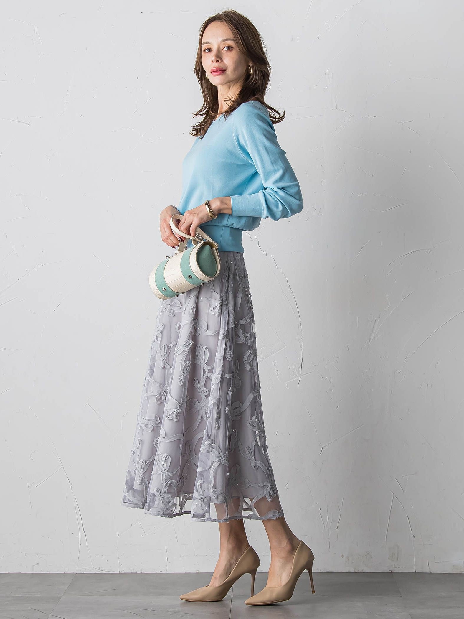 BRISBANE前後2WAYニット≪手洗い可能≫