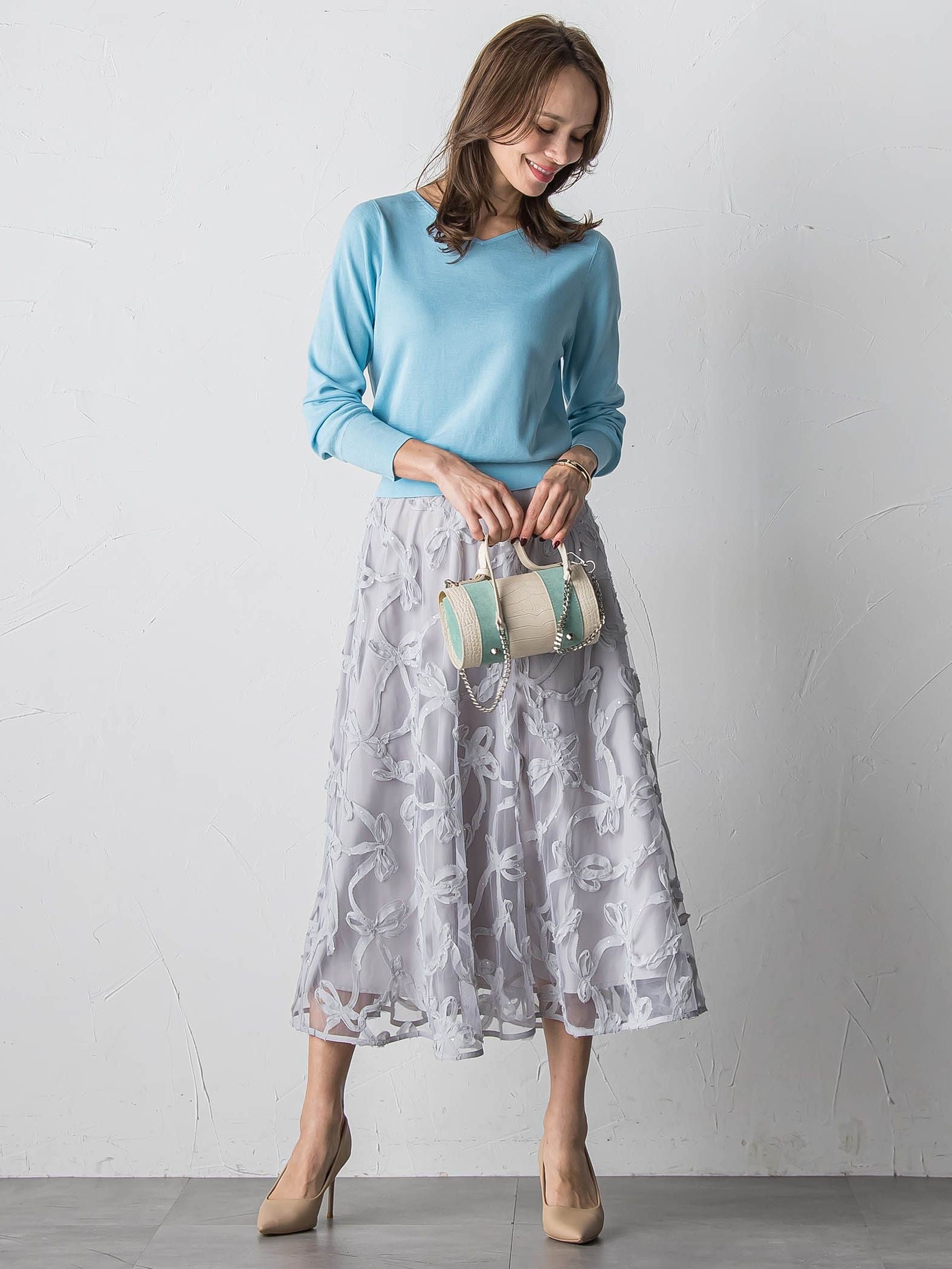 BRISBANE前後2WAYニット≪手洗い可能≫