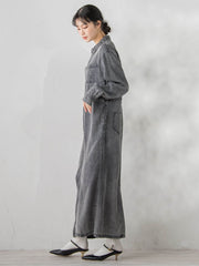 テンセルデニムワンピース