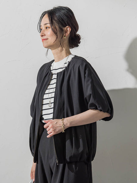 ナチュラルストレッチジャケット≪セット着用可≫