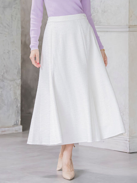 ツイードラメマーメイドスカート