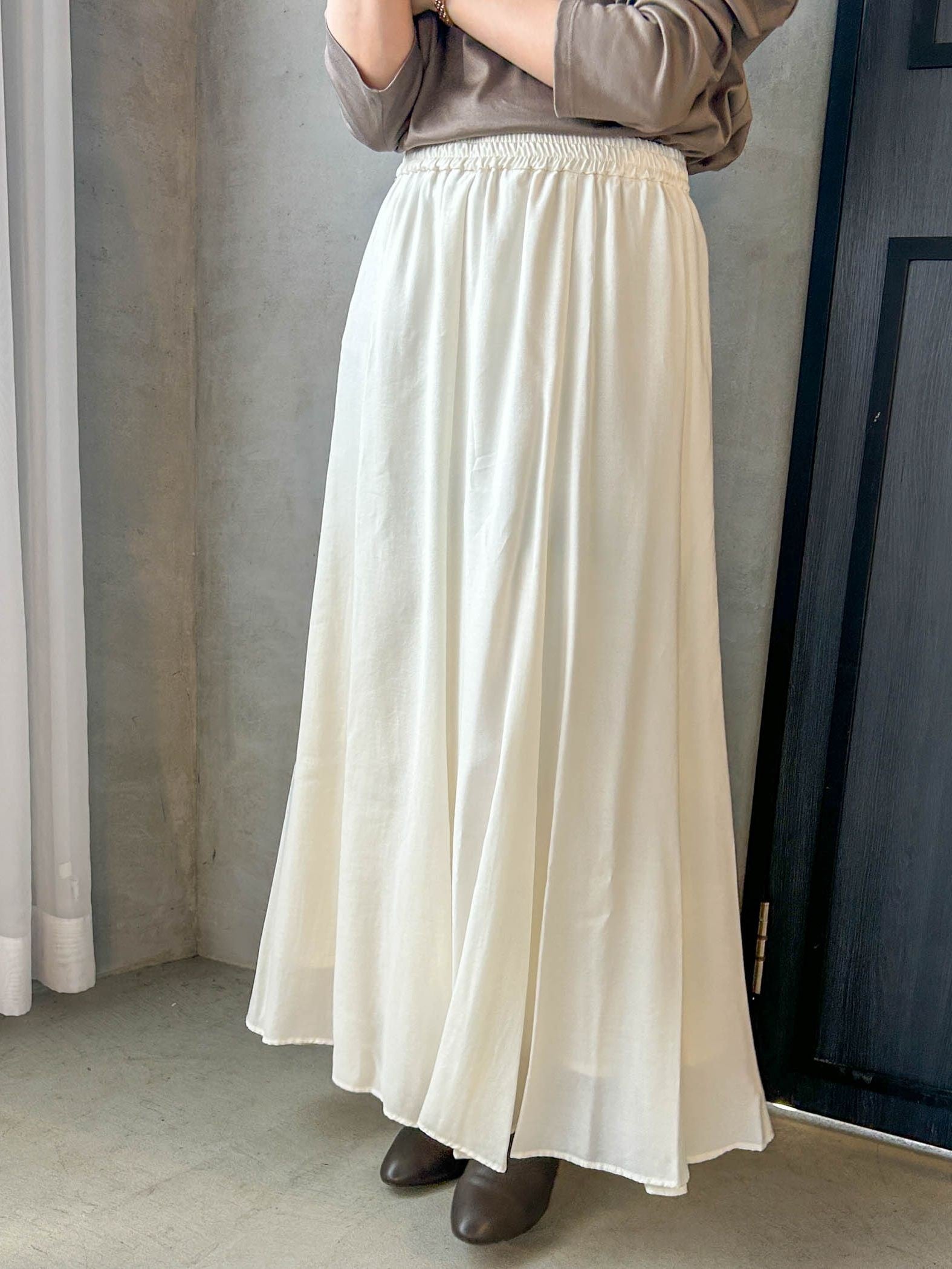 【WEB限定】カルゼフレアスカート