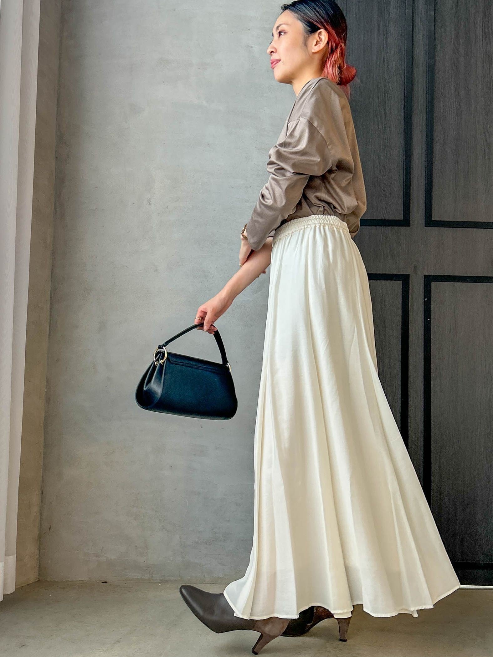 【WEB限定】カルゼフレアスカート