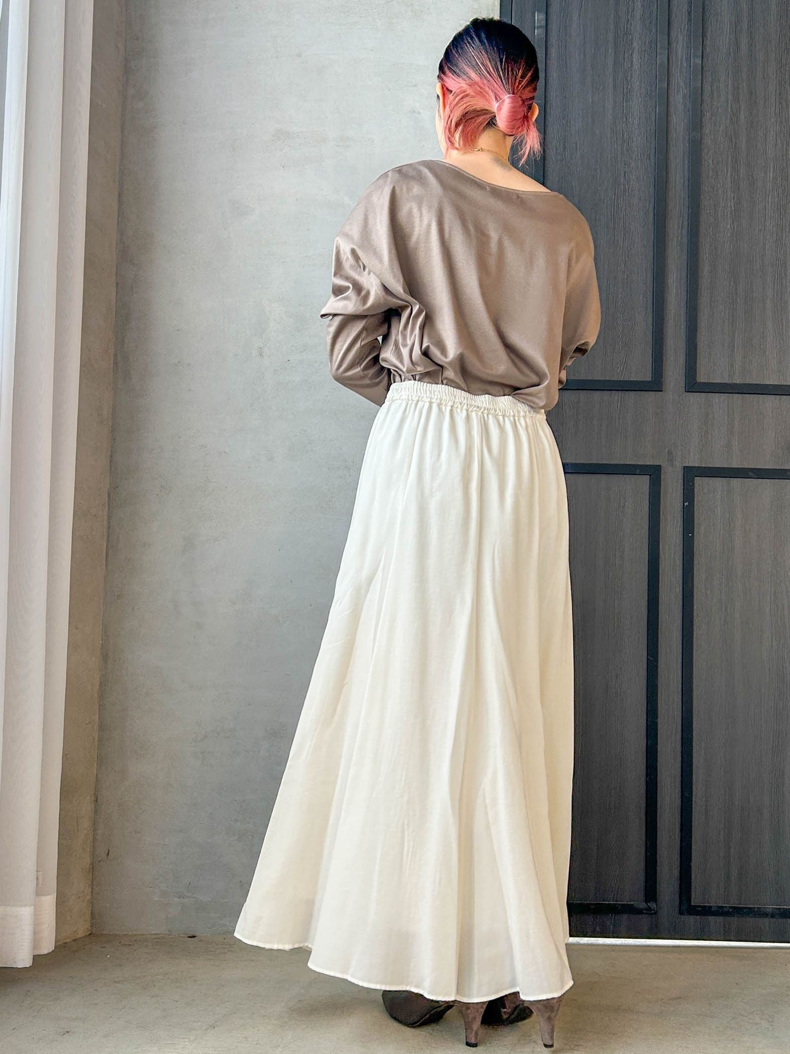 【WEB限定】カルゼフレアスカート