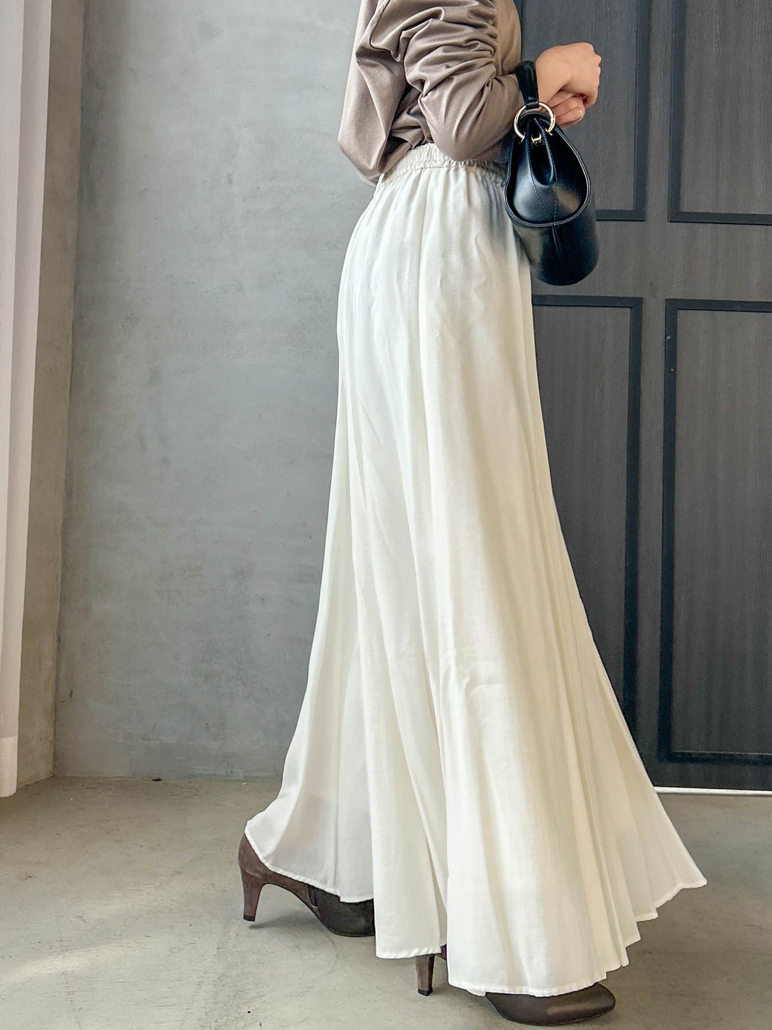 【WEB限定】カルゼフレアスカート