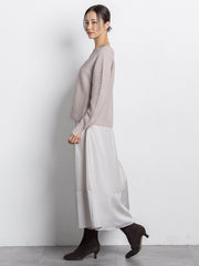 ホールガーメントガーターニット≪洗える≫