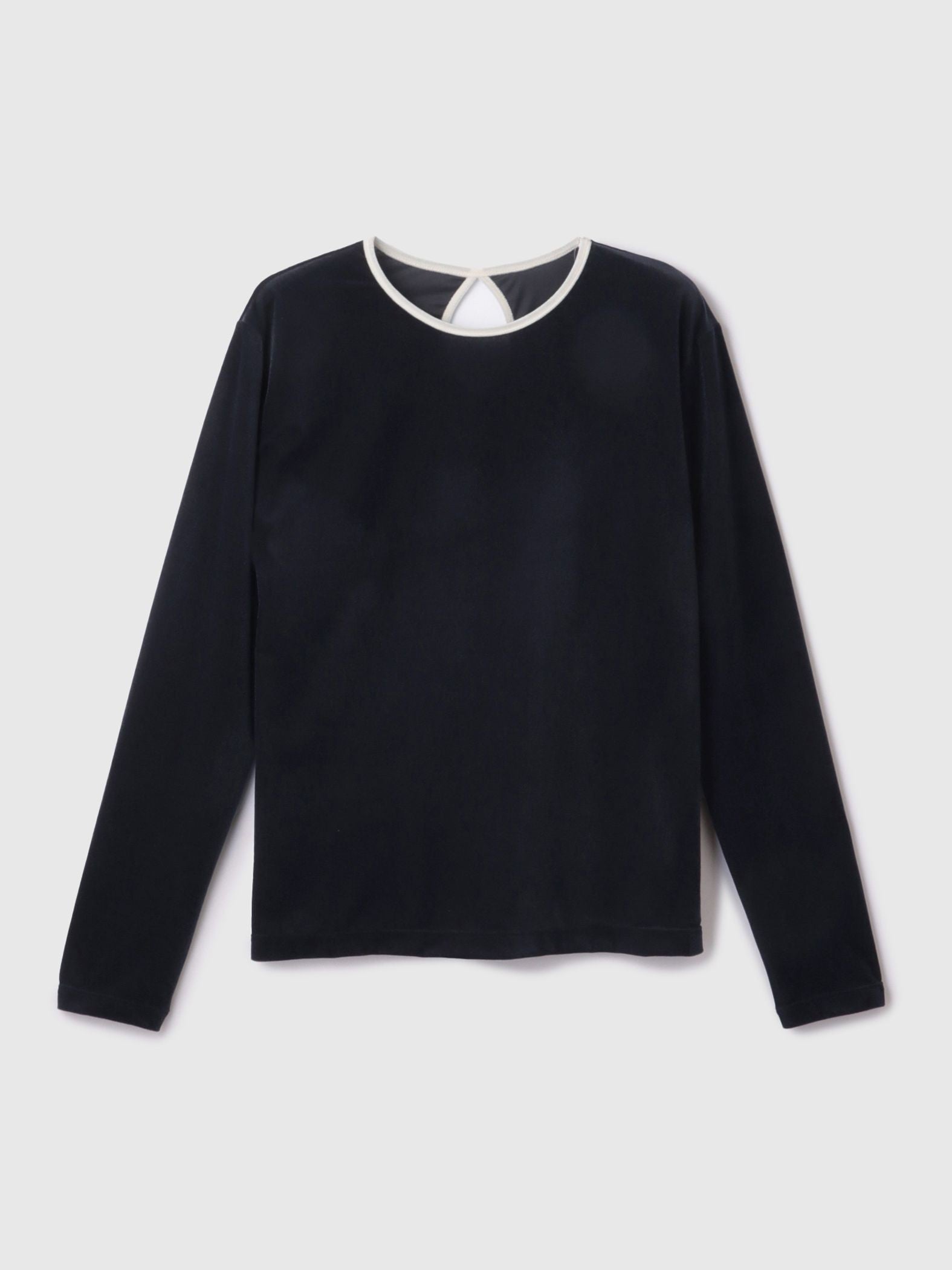 シアーベロアロングスリーブカットソー【日本製】