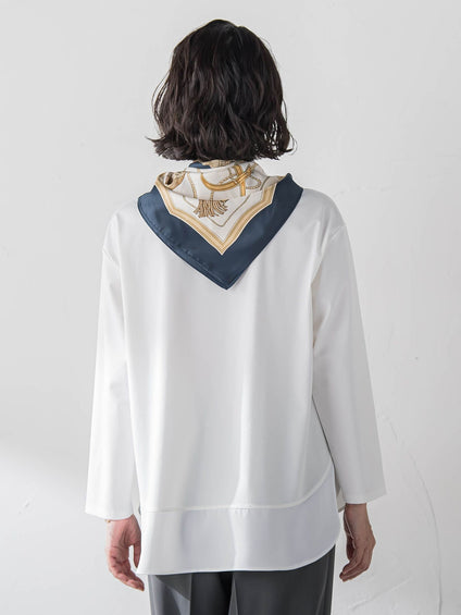 タッセル柄スカーフ