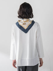 タッセル柄スカーフ