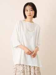 《予約》【機能するミニマル服】ポンチョTシャツ 《UVカット》