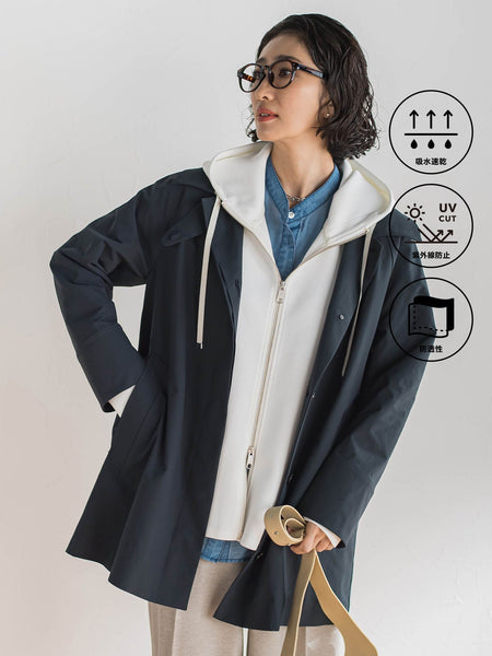 【大きいサイズ】タスランストレッチコート