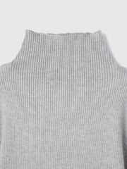 サムホールハイネックニットプルオーバー≪手洗い可能≫