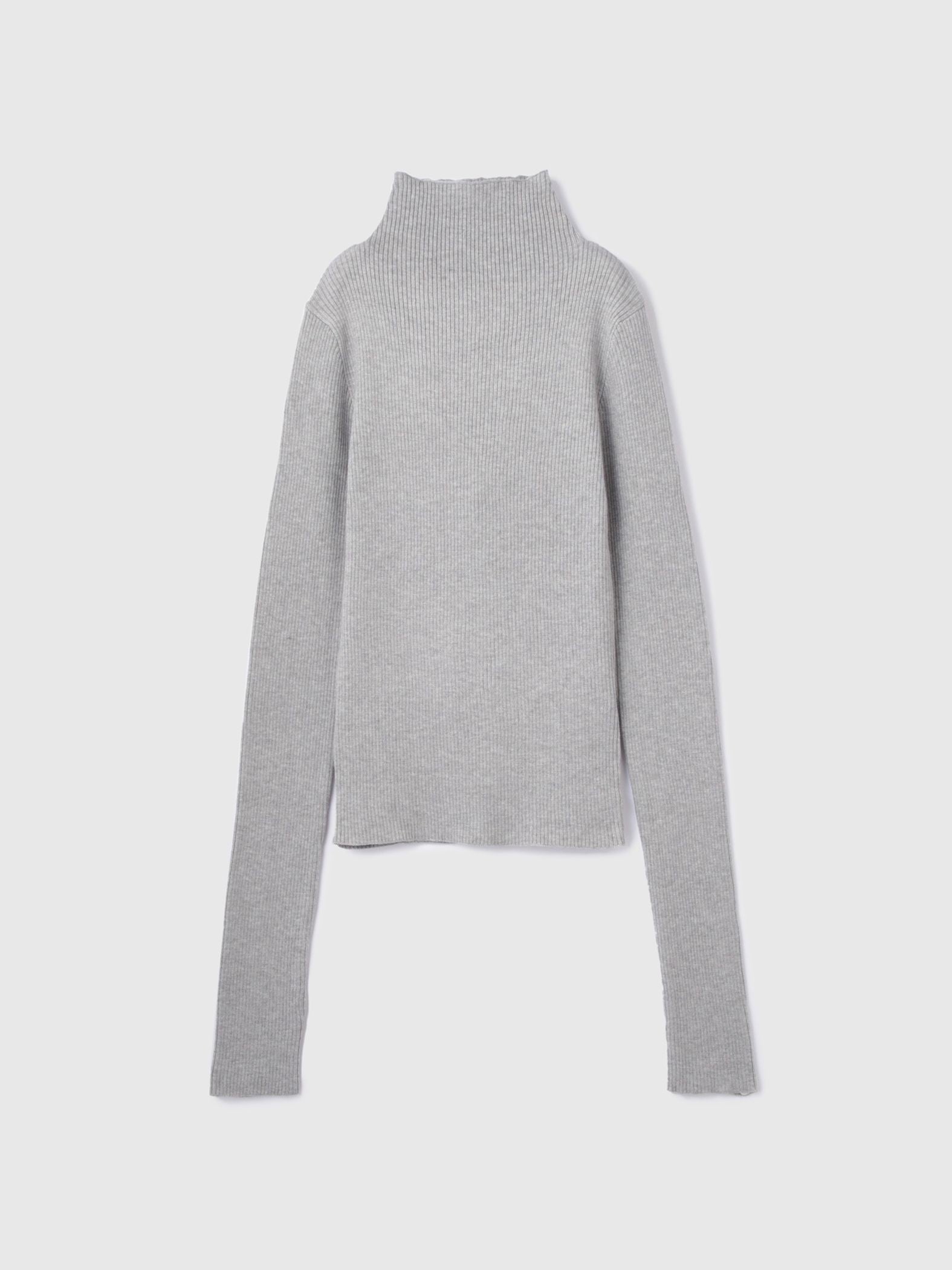 サムホールハイネックニットプルオーバー≪手洗い可能≫