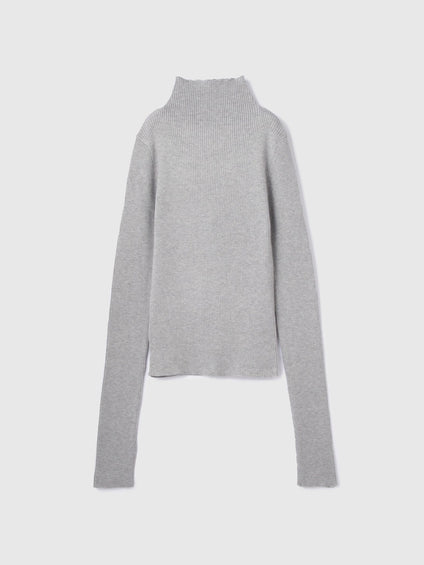 サムホールハイネックニットプルオーバー≪手洗い可能≫