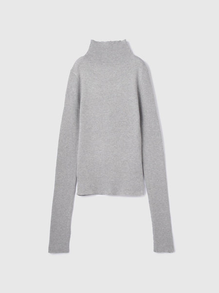 サムホールハイネックニットプルオーバー≪手洗い可能≫