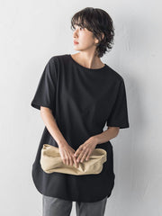 【WEB限定/大きいサイズ】”細身パンツも怖くない”Tシャツチュニック