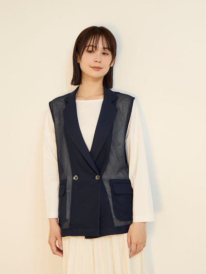 グリッティメッシュダブルベスト