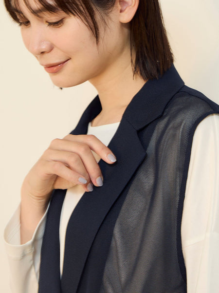 グリッティメッシュダブルベスト