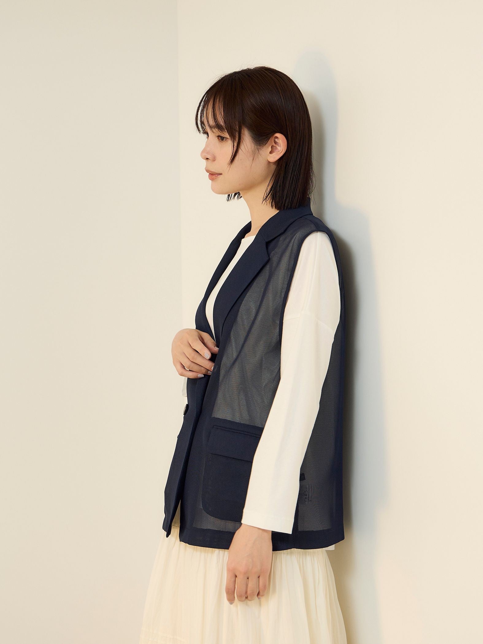 グリッティメッシュダブルベスト