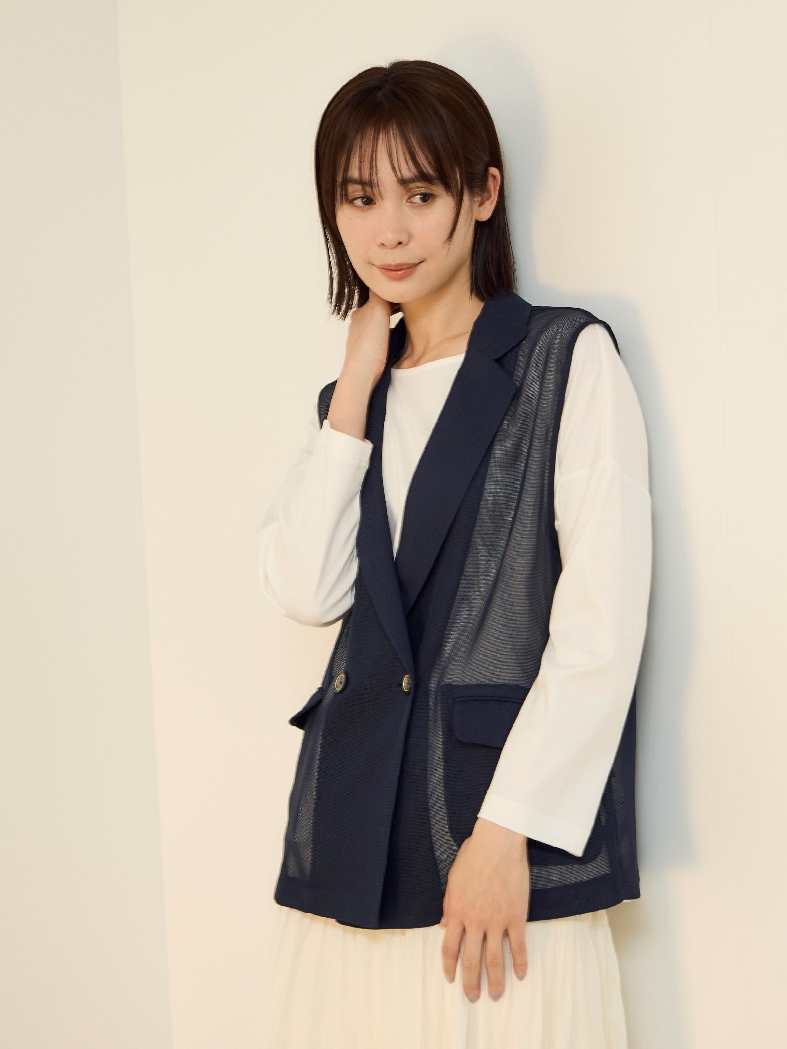 グリッティメッシュダブルベスト