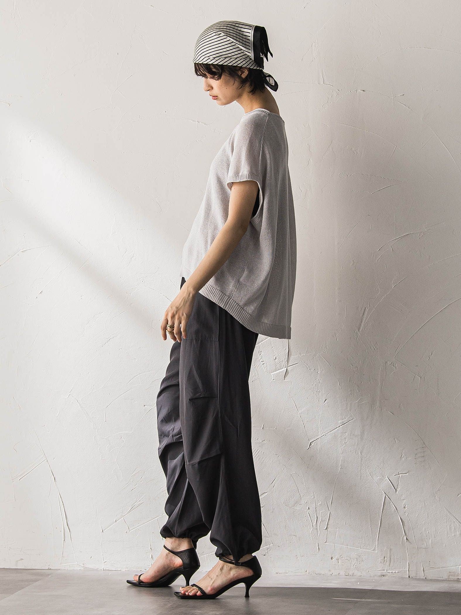 【WEB限定】タックパラシュートパンツ