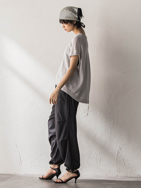 【WEB限定】タックパラシュートパンツ