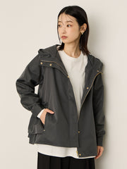 NANOTEXバックギャザーマウンテンパーカー