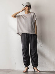 【WEB限定】タックパラシュートパンツ