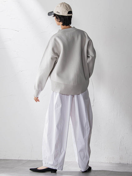 スポンディッシュVネックニットカーディガン≪洗濯機で洗える≫