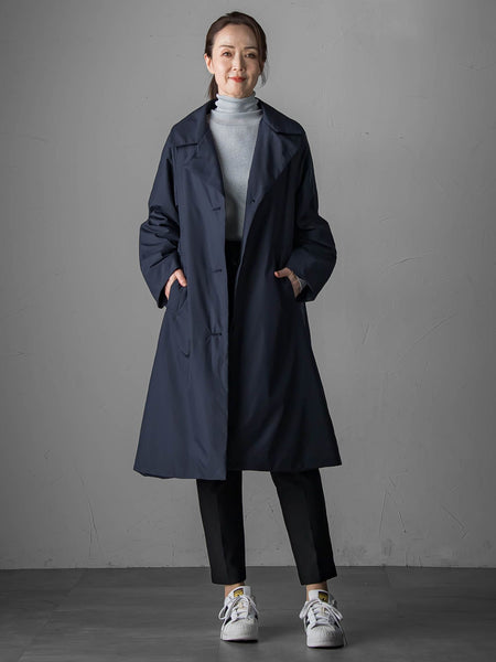 【大きいサイズ】<保温・蓄熱>空気をまとう”軽暖”コート